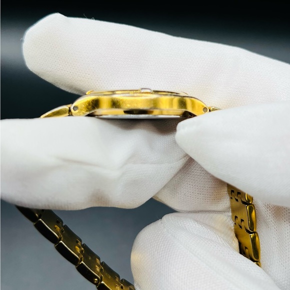 Tissot Gold Watch with White Dial main image 6